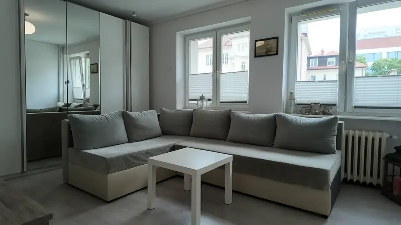 Kitchen and dining area — flat at 17 Lema St, Gdańsk
