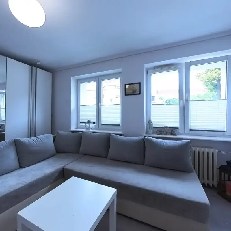 Living room as it is — an illustration of the 360° tour view
